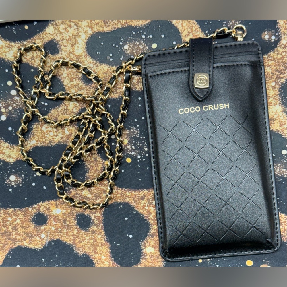 COCO CRUSH Phone and Card Case with Chain